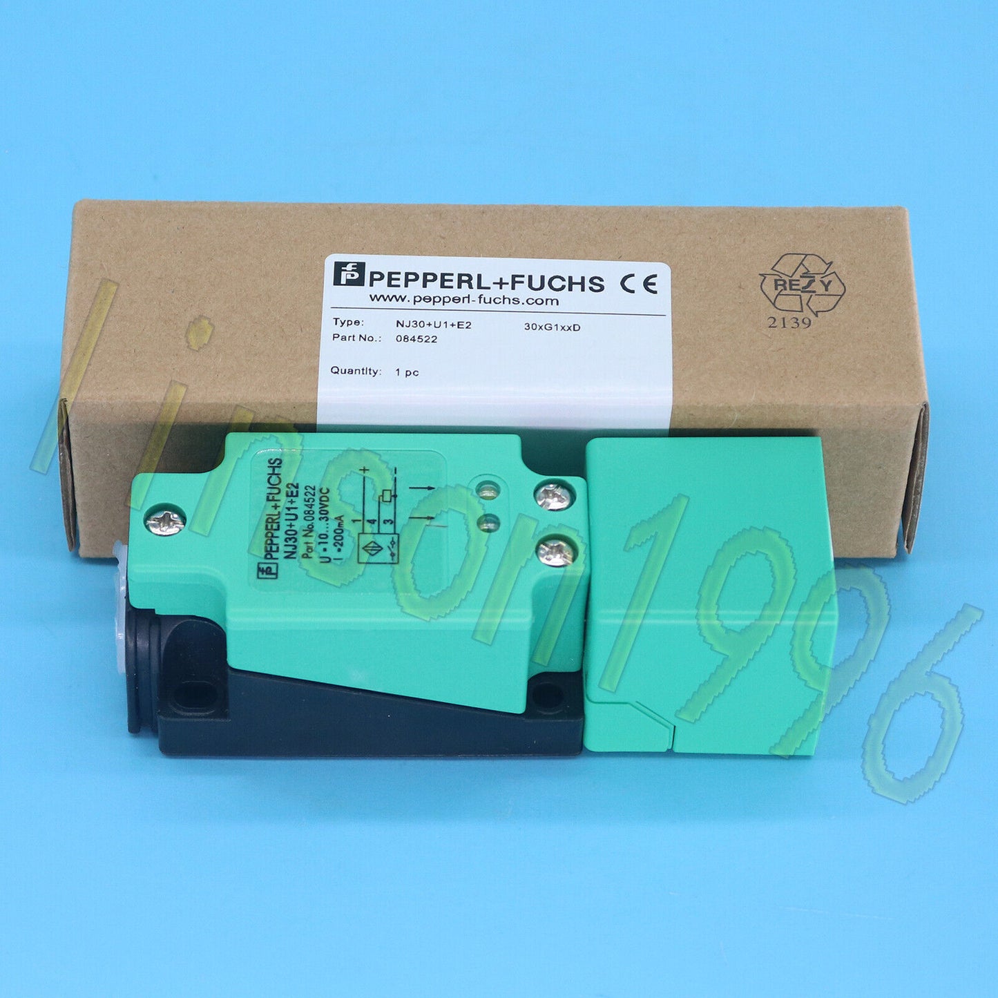 new ONE Pepperl+Fuchs NJ30U1E2 PROXIMITY SENSOR - PEPPERL+FUCHS