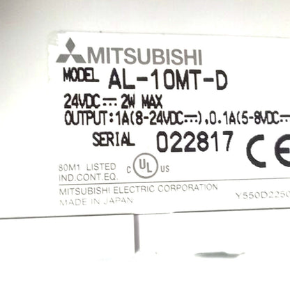 Mitsubishi AL10MTD PLC Module | High-Efficiency industrial control module with 24V DC input and 4-20mA output | AL10MTD | 24V DC input | 4-20mA output | High reliability and precision - MITSUBISHI
