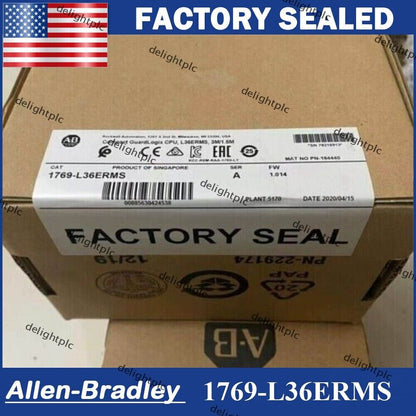 Allen Bradley CompactLogix Motion Module 3MB 1769-L36ERMS - ALLEN BRADLEY