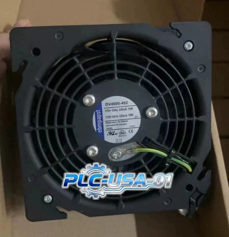 1PCS Ebmpapst DV4600-492 Fan 115V 50-60HZ Deliver quickly