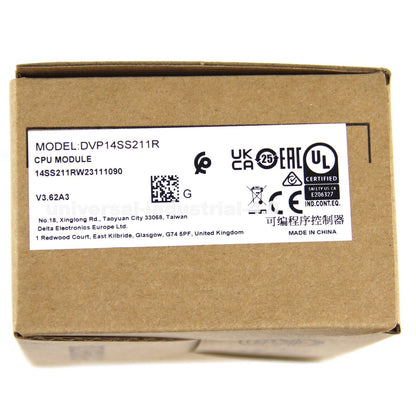 Delta DVP-14SS211R: 8K Step-Programming PLC Controller - DELTA