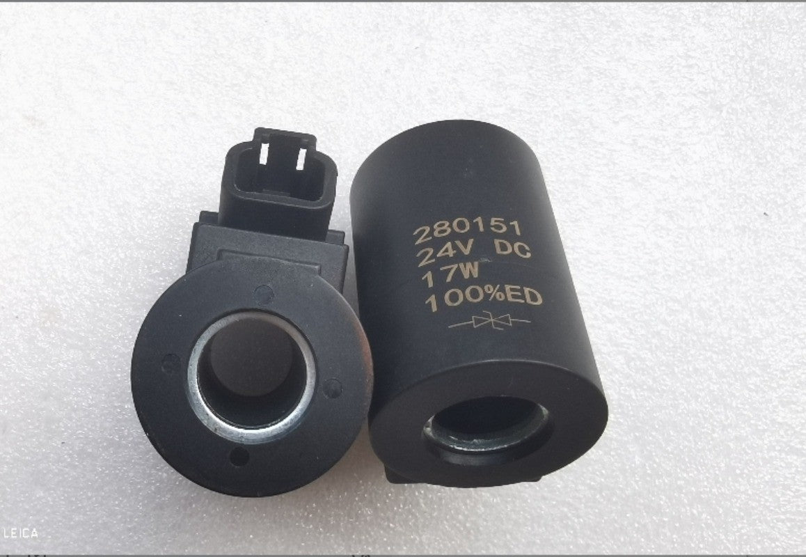 1PCS FIT FOR 280153 24VDC 27W Solenoid Valve Coil 280151 24VDC 17W