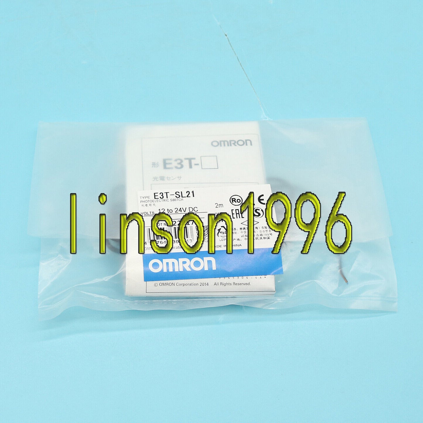 ONE Omron Photoelectric Switch E3T-SL21 12-24VDC - OMRON