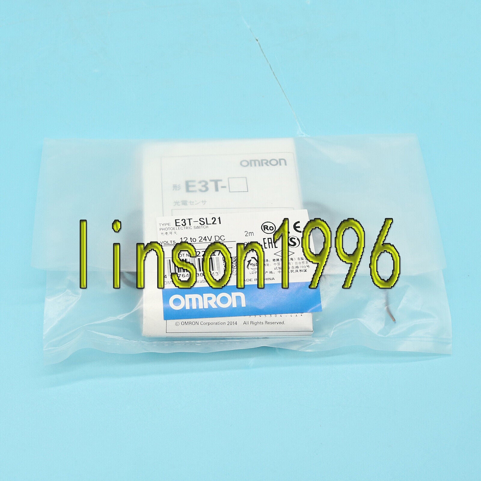 ONE Omron Photoelectric Switch E3T-SL21 12-24VDC - OMRON