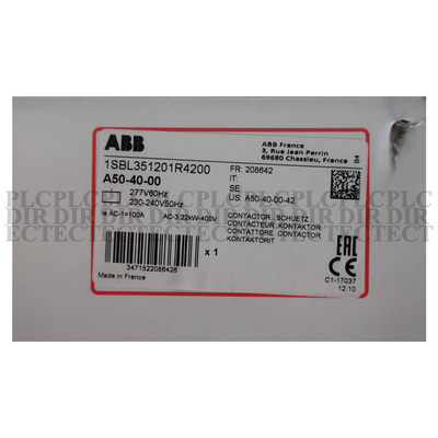 new ABB A50-40-00 Contactor 220V