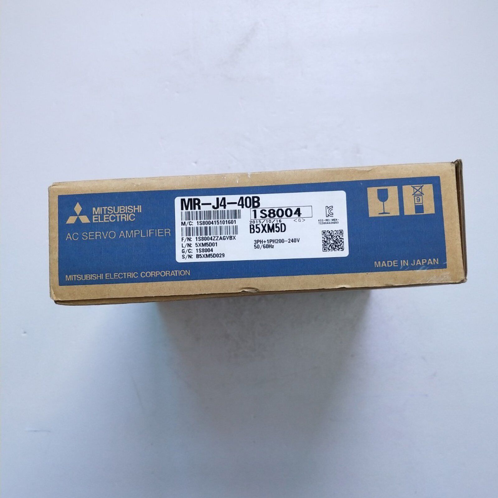 Mitsubishi MRJ440B Servo Amplifier 400W One-Year Warranty - MITSUBISHI