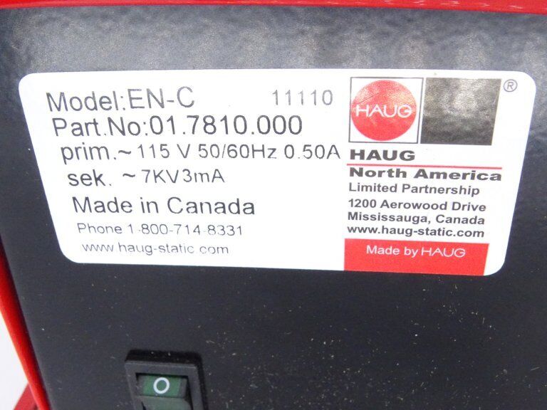 HAUG 01-7810-000 Power Supply | HAUG 01-7810-000 POWER SUPPLY | 01-7810-000 Power Supply - HAUG