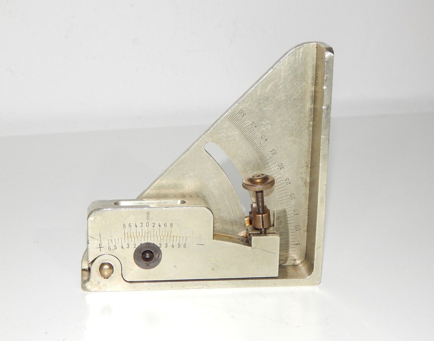 used R.Stock & Co. Artillery Clinometer (German) with wooden box WW1 WW2 - KOEED