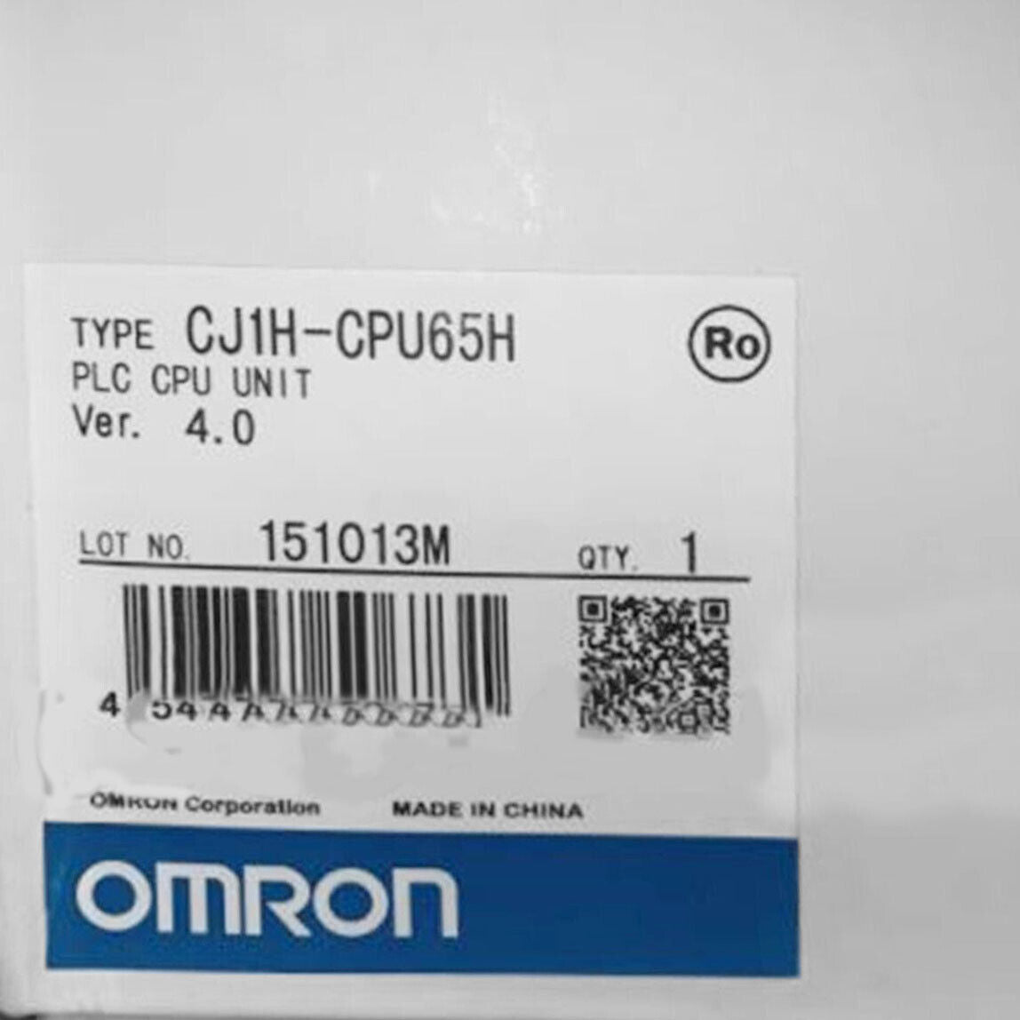 OMRON Module CJ1H-CPU65H Automation Processor Unit - OMRON