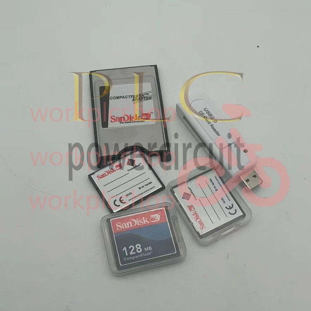 128MB/256/512/1G/2G CNC CF Compact Flash card+CF-PCMCIA Adapter+SSK reader FANUC
