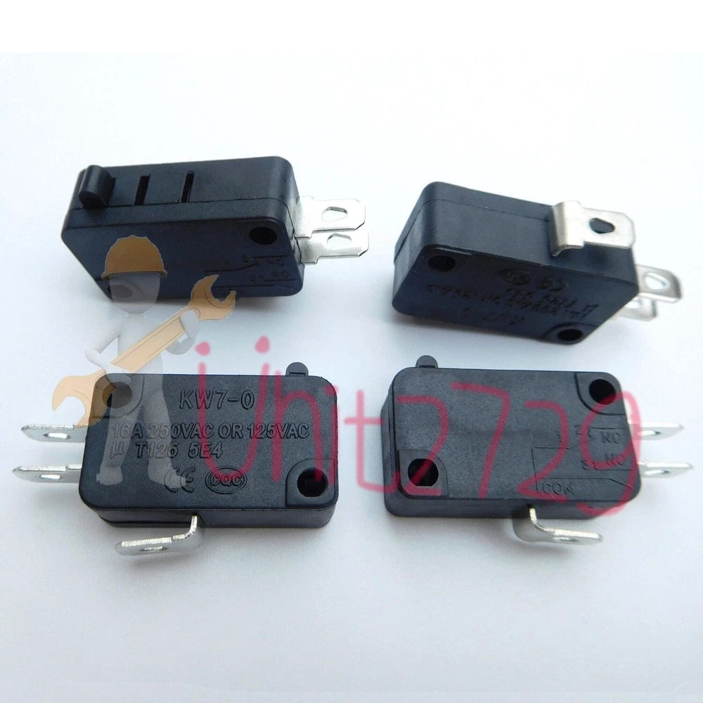 5PCS Air Fryer Oven Electric Cooker Micro Switch KW7-0 3Pin 125V 16A #un