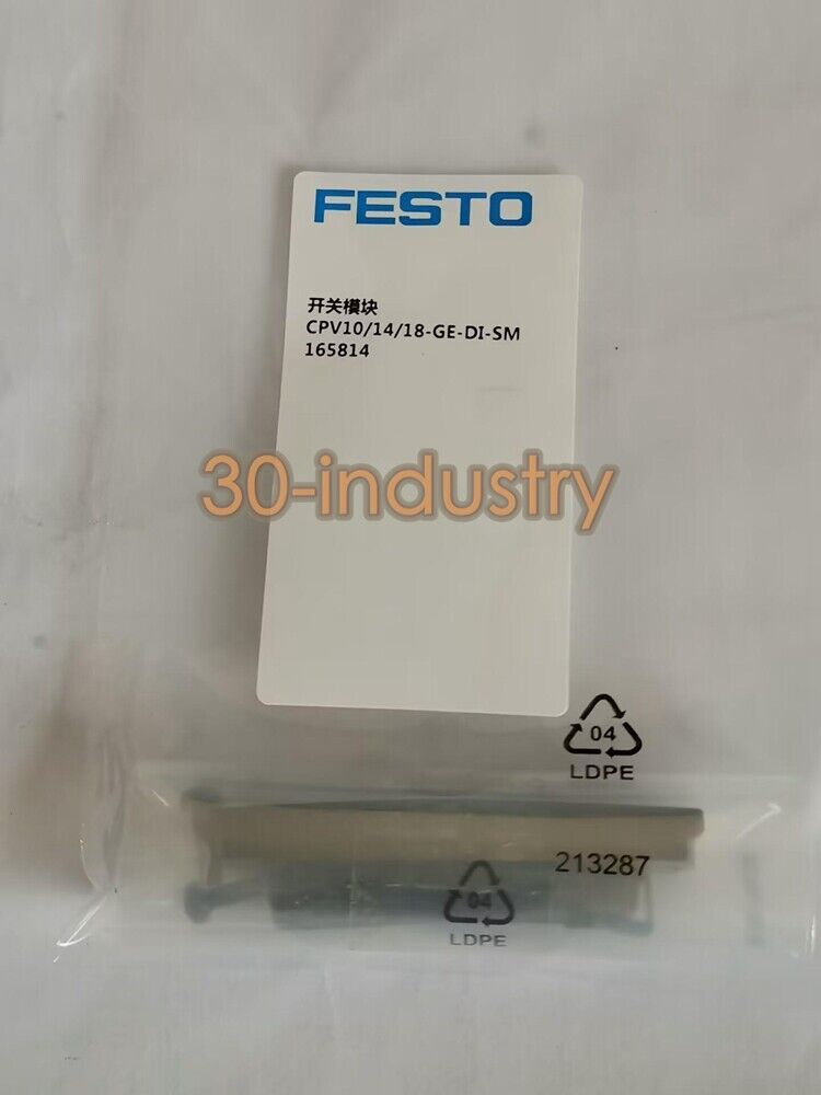 FESTO CPV10/14/18-GE-DI-SM Switch Module - 1PCS New - FESTO
