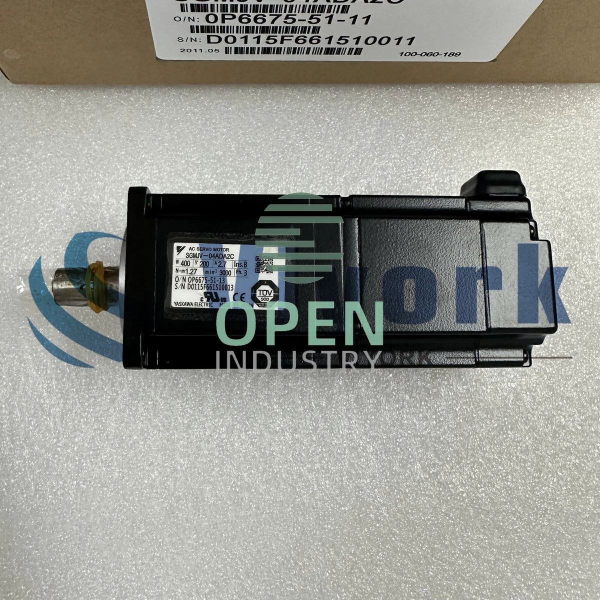 1PCS Yaskawa SGMJV-04ADA2C AC SERVO MOTOR
