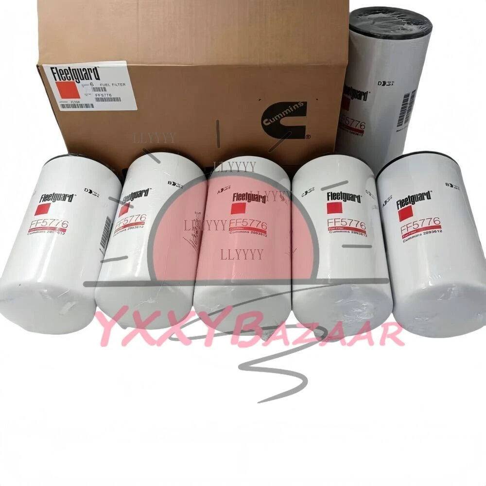 6 Pack FF5776 Fuel Filter For Fleetguard FF5776 ISX 2893612 Cummins