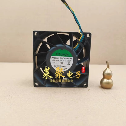 SUNON PF80381B1-Q020-S99 12V 14.4W 4-wire pwm speed control cooling fan