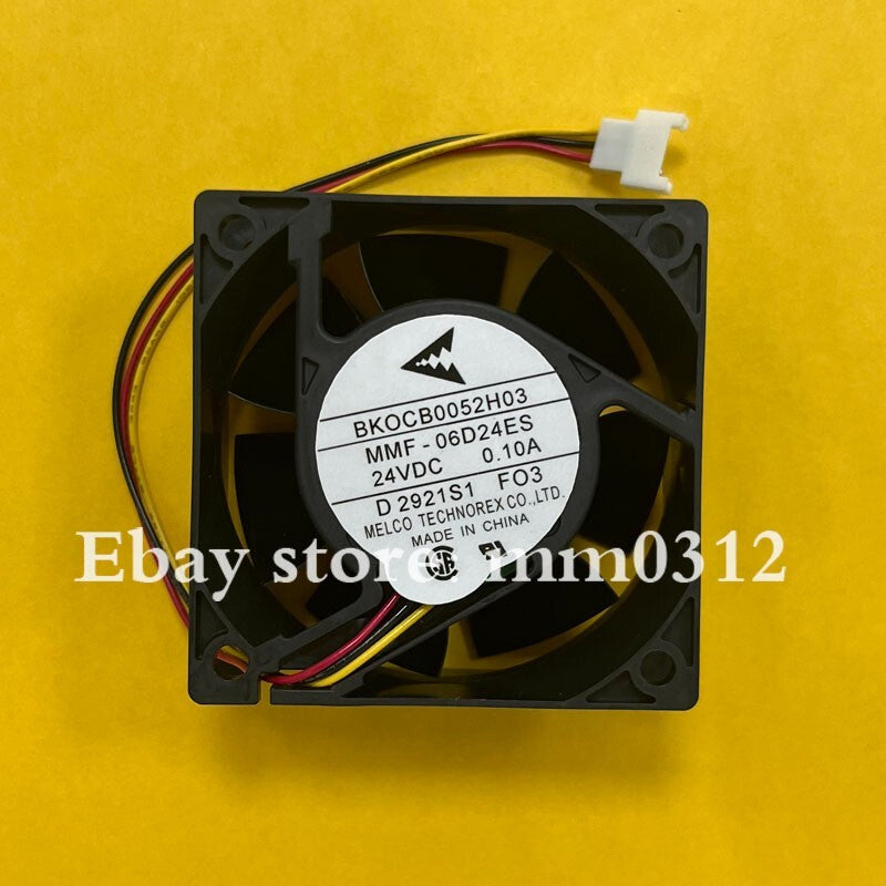 Mitsubishi BKOCB0052H03 MMF-06D24ES F03 MMF-06D24ES-FO3 24V 6CM 3Pin cooling fan