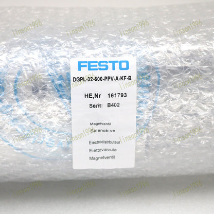 FESTO Rodless Cylinder DGPL-32-500-PPV-A-KF for industrial automation and high precision applications - FESTO