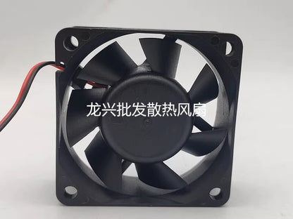sj SA240625BH 6025 DC24V 0.42A 6CM 2-Wire Inverter Cooling Fan