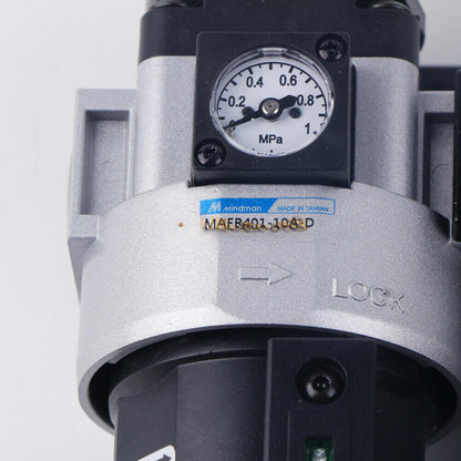 new 1PCS Mindman MACP401-10A-D AIR REGULATOR UNIT(MAFR401-10A-D+MAL401-10A) - MINDMAN