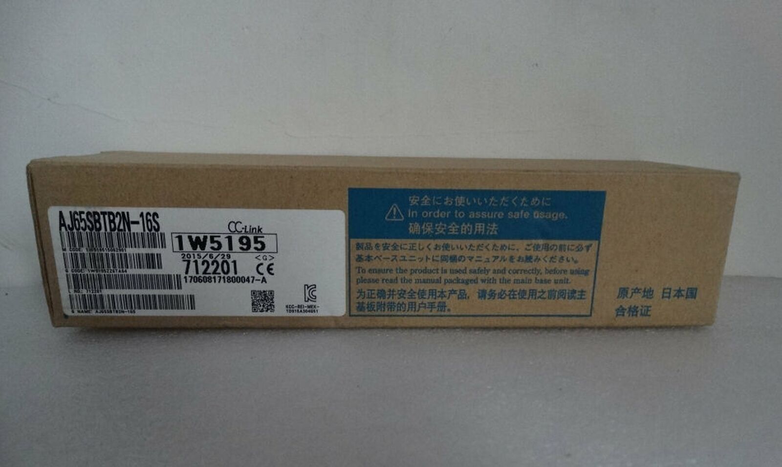 Mitsubishi PLC Module AJ65SBTB2N-16S 1 year - MITSUBISHI