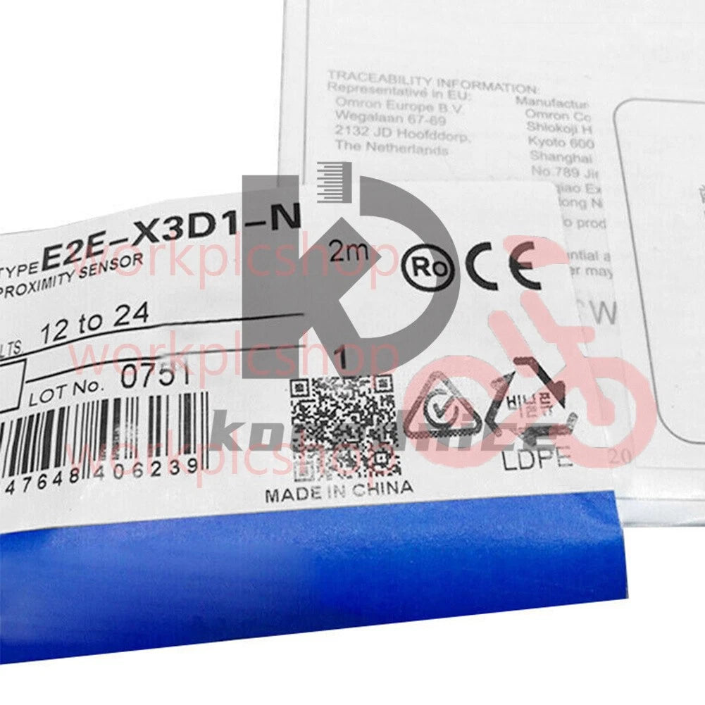 1PCS Omron E2E-X3D1-N Proximity Senser Switch Cable