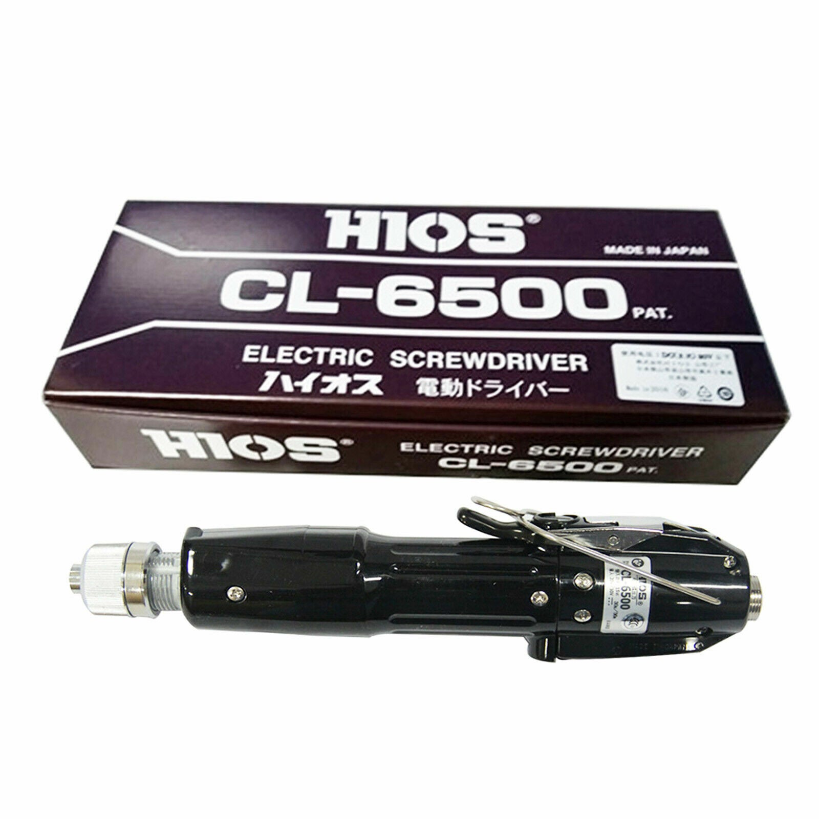 New HIOS Electric Screw Driver CL-6500, Professional Tool - HIOS ELECTRIC