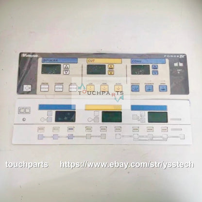 Front Panel Overlay Flim for Valleylab Force FX FX-8C Electrosurgical Generator