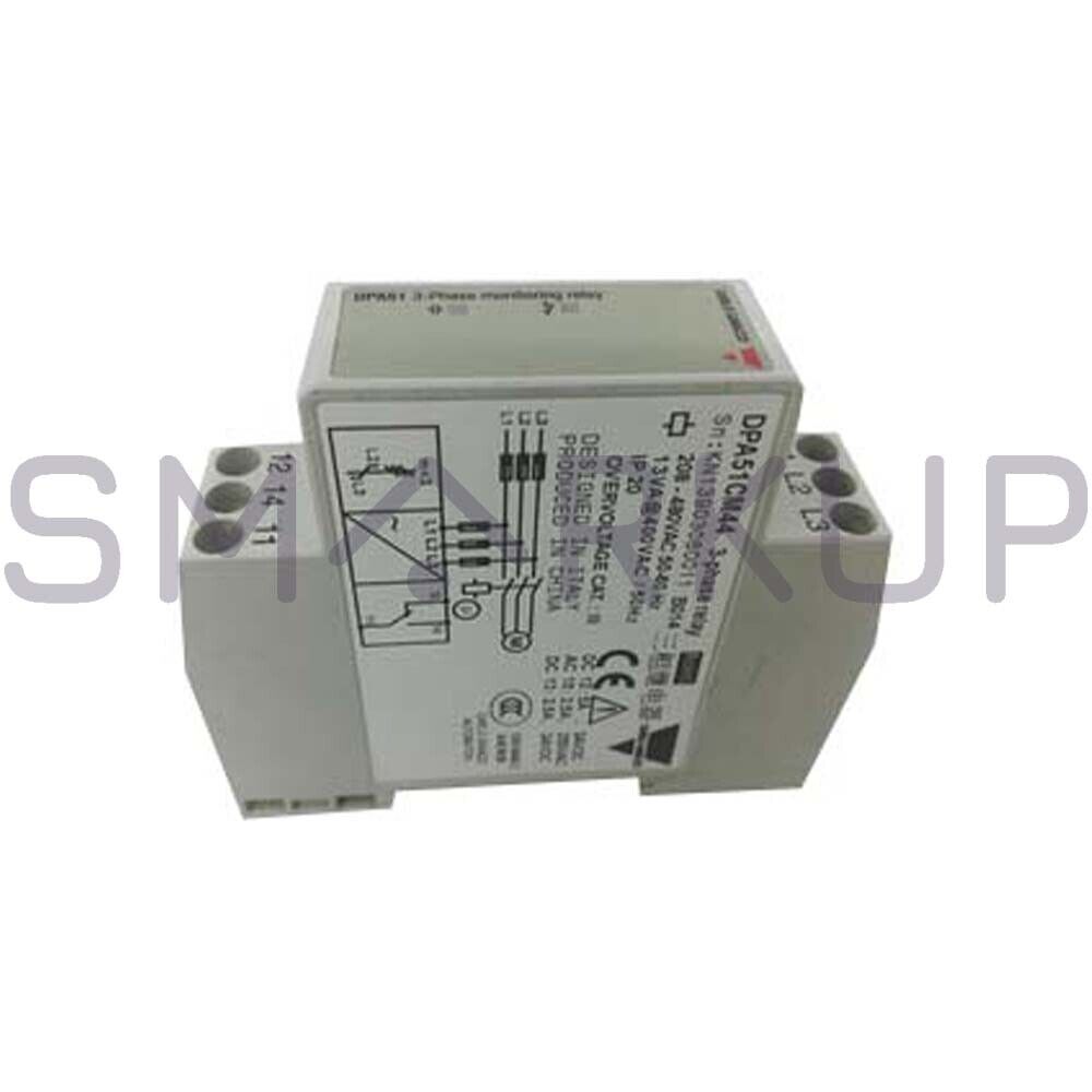 new In Box CARLO GAVAZZI DPA51CM44 Phase Monitoring Relay 3-PH