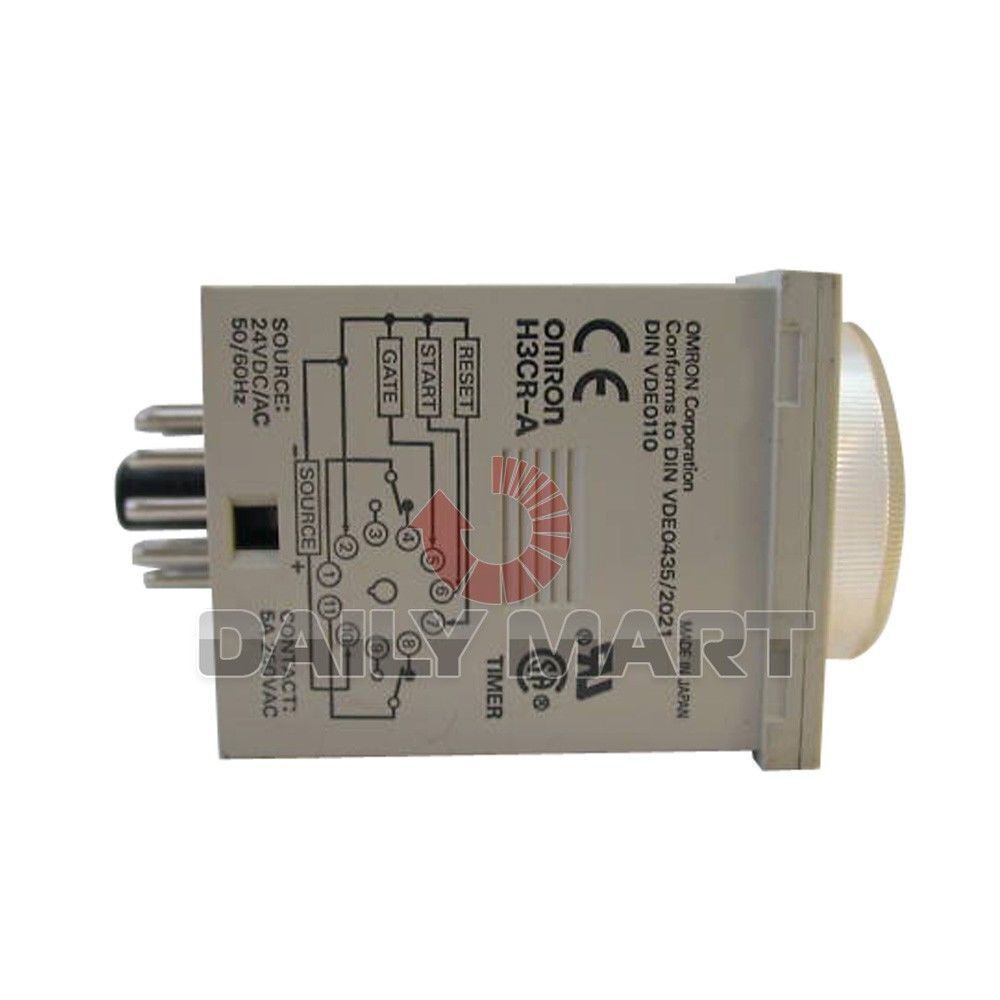 new OMRON H3CR-A 100-240VAC SOLID STATE MULTI FUNCTIONAL TIMER RELAY, SHIP - OMRON