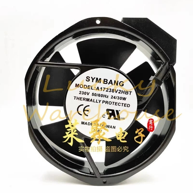 SYM BANG A17238V2HBT 230V 24/30W High Airflow Cooling Fan