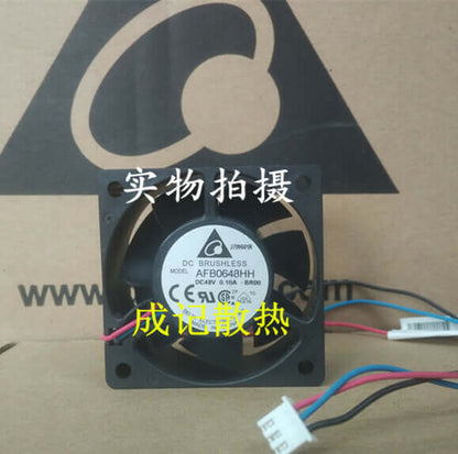 new 1pcs Delta AFB0648HH -BR00 6CM 6025 48V 0.10A Double Ball Inverter Fan