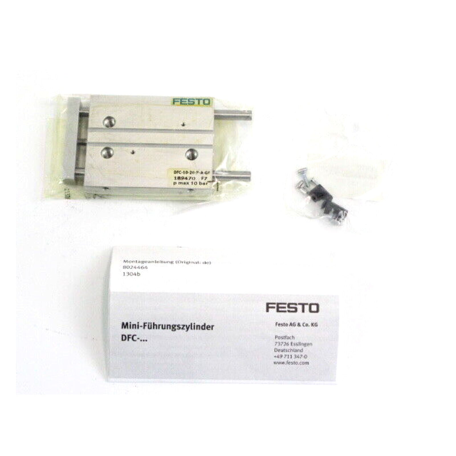 Festo DFC-10-20-P-A-GF Mini Guide Cylinder for Proximity Sensors - FESTO
