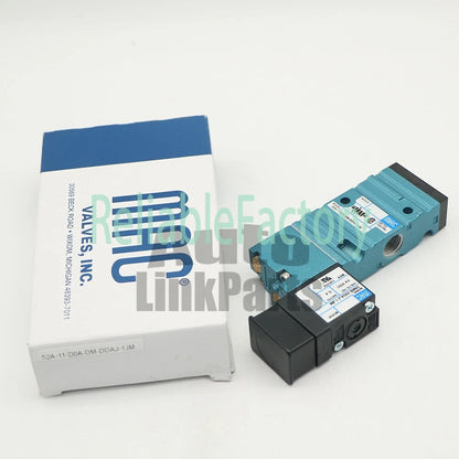 MAC solenoid valve 52A-11-D0A-DM-DDAJ-1JM 1pcs