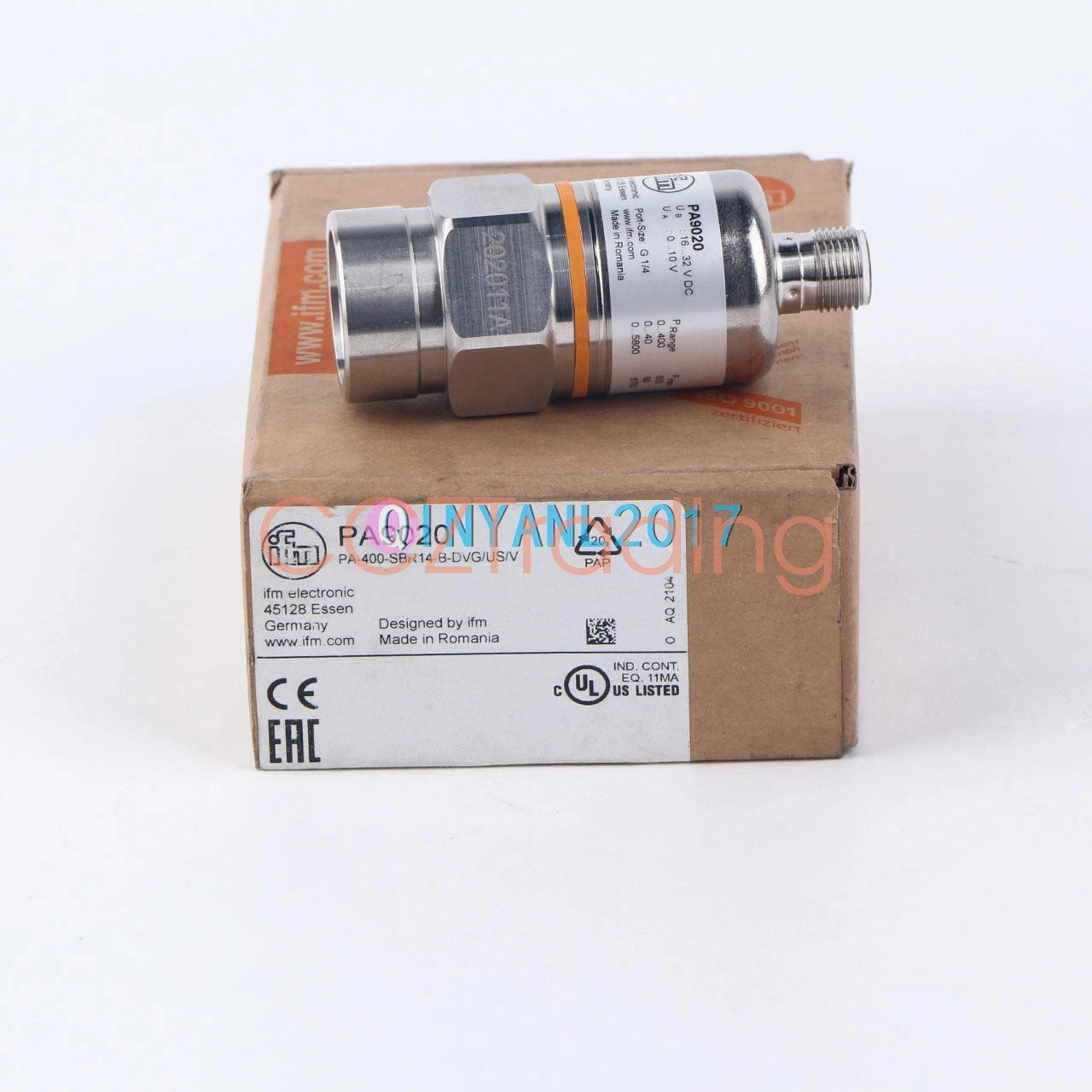 1PC IFM PA9020 Pressure Sensor