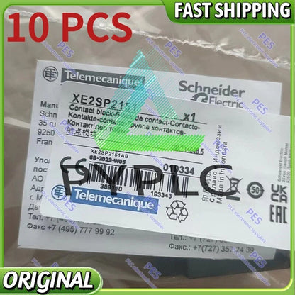 10X Schneider Telemecanique XE2SP2151 LIMIT SWITCH CONTACT BLOCK 1NC+1NO