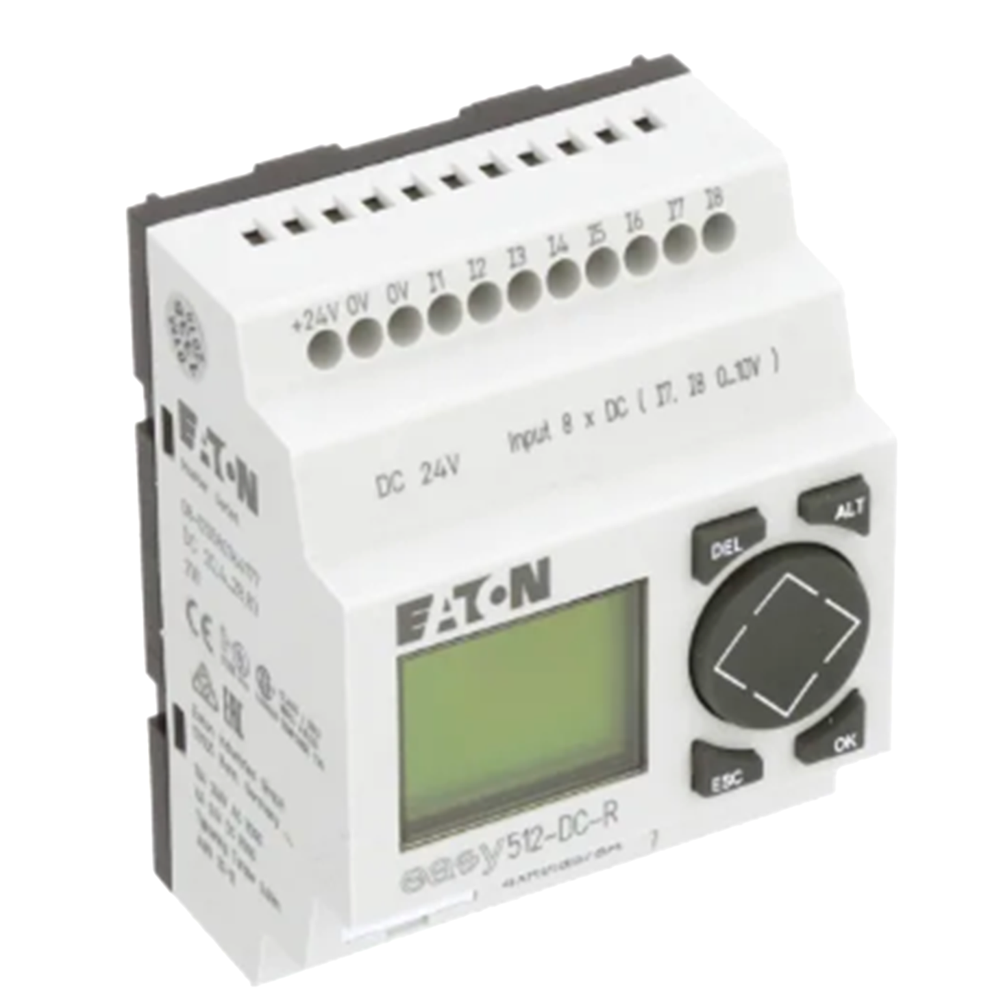 Logic Module EASY512-DC-R Controller 24VDC Supply - EATON MÖLLER CONTROLLER