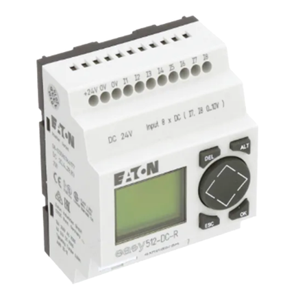 Logic Module EASY512-DC-R Controller 24VDC Supply - EATON MÖLLER CONTROLLER