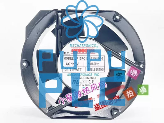 Mechatronics UF15PC12 BWH 17251 115V 31W Axial Cooling Fan~