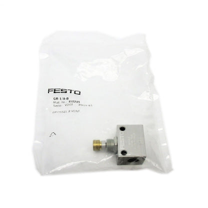 Festo Flow Control Valve GR-1/8-B 151215 - FESTO