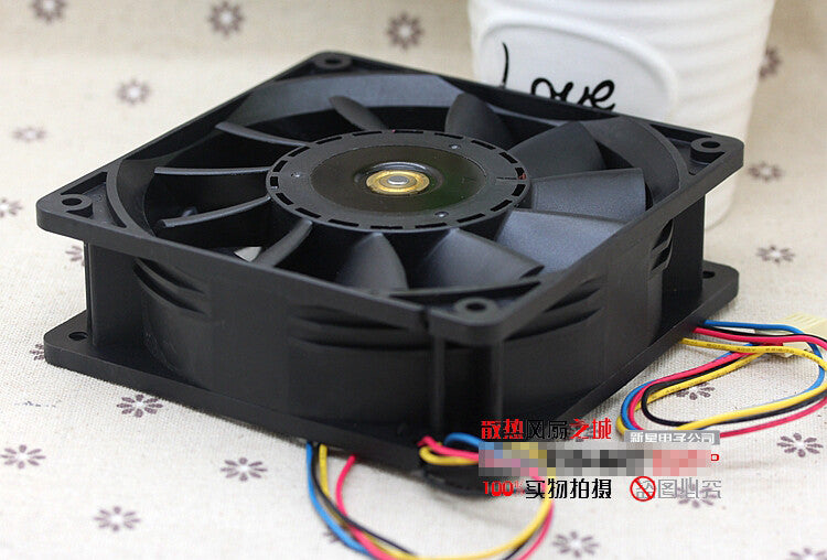 1pcs AVC 2B12038B48U P055 48V 1.3A 12cm 12038 four-wire PWM speed cooling fan