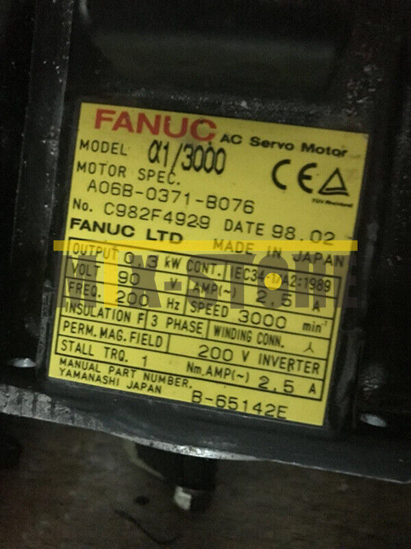 new 1pcs ones FANUC A06B-0371-B076 - FANUC CORPORATION