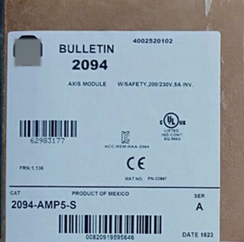 Allen-Bradley 2094-AMP5-S AC servo power module NEW IN BOX - ALLEN-BRADLEY