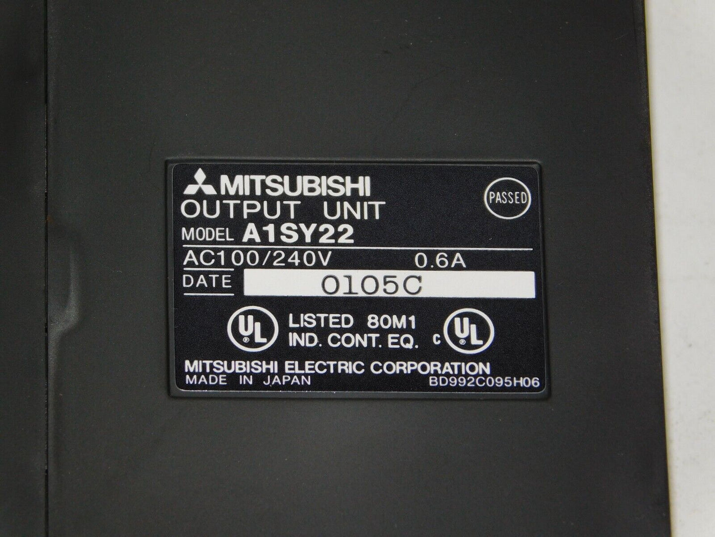 new Mitsubishi Electric A1SY22 Melsec Programmable Controller Module Output Unit - MITSUBISHI ELECTRIC