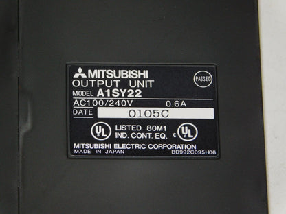 new Mitsubishi Electric A1SY22 Melsec Programmable Controller Module Output Unit - MITSUBISHI ELECTRIC