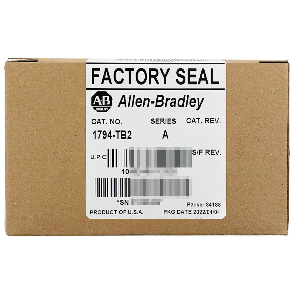Factory Sealed Allen-Bradley 1794-TB2 SER Flex Terminal Base NEW - ALLEN-BRADLEY