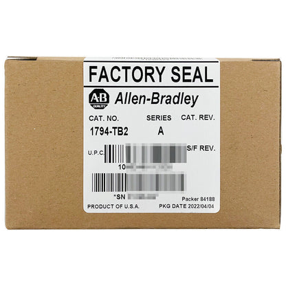 Factory Sealed Allen-Bradley 1794-TB2 SER Flex Terminal Base NEW - ALLEN-BRADLEY