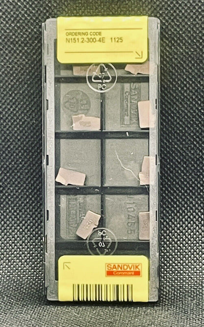 N151.2-300-4E 1125 CARBIDE CUT-OFF INSERTS (10 PCS) FREE SHIPPING