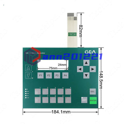 Plastic Case for 6AG1 613-1SB02-4AC0 GEA Keyboard - GEA