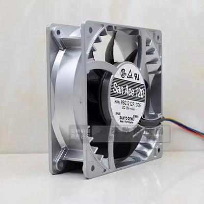 SANYO 9SG1212P1G06 12038 DC12V 4A 12CM 4-Wire Inverter Cooling Fan