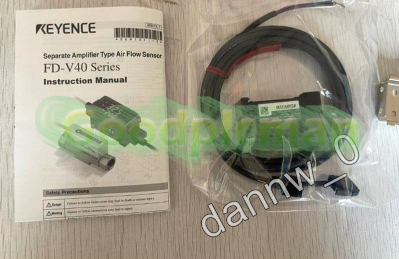 KEYENCE FD-V40A Air flow Sensor Amplifier 1Pcs/